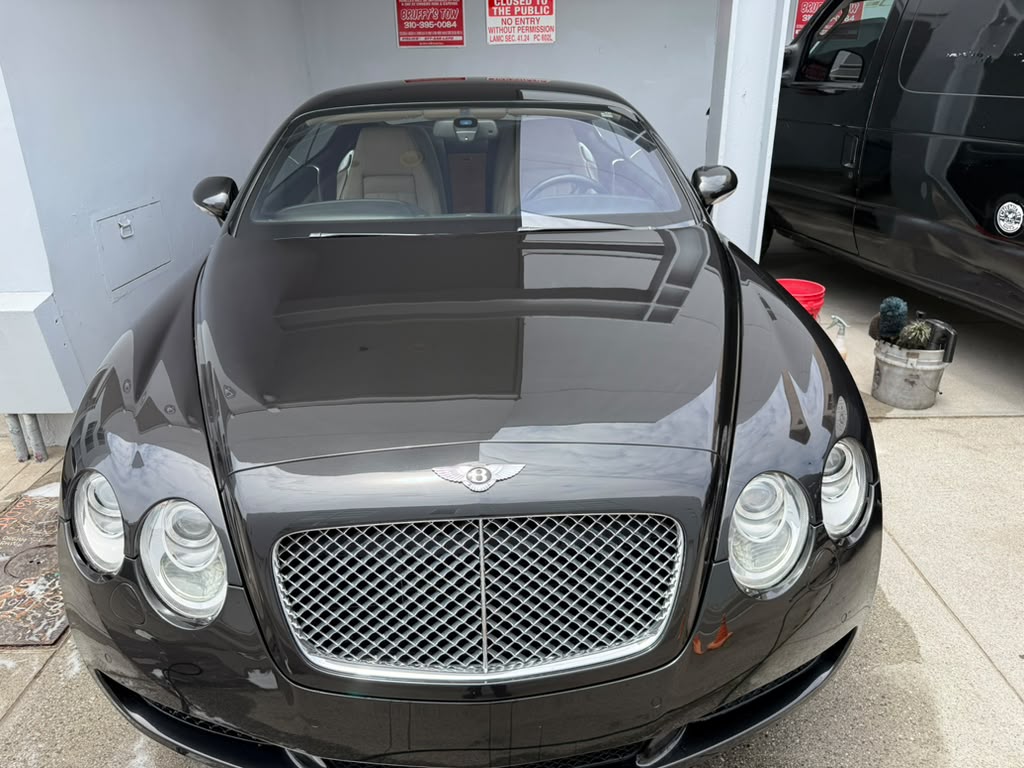 Bentley Continental GT polished