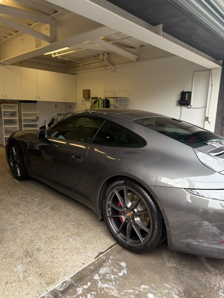 Porsche 911 after ceramic coating