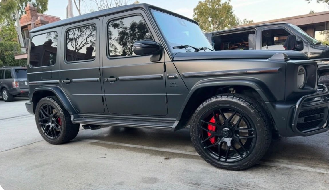 Matte Mercedes G-Wagon paint protection