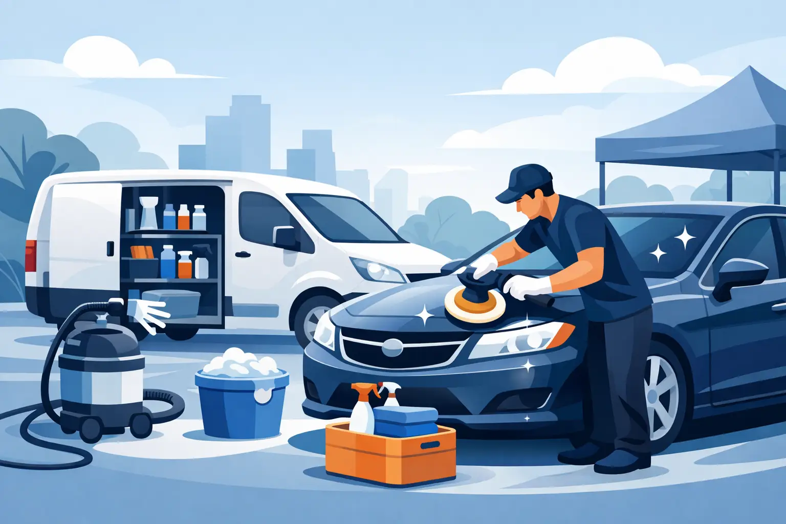How Mobile Car Detailing Works
